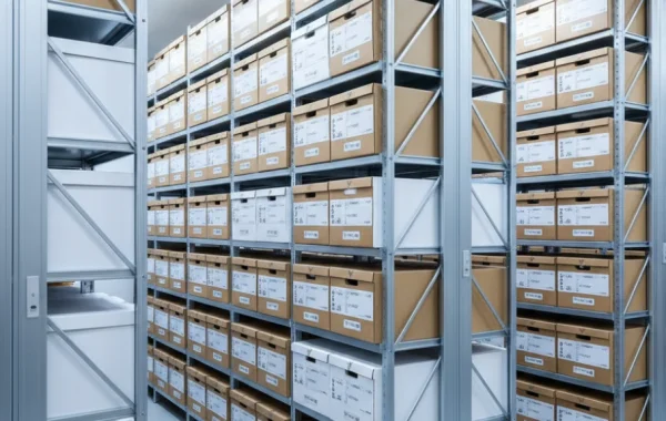 Boite archive carton